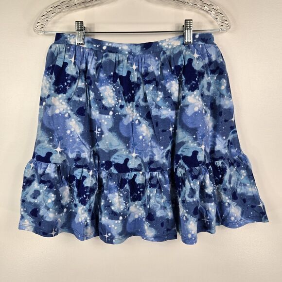 Land's End Girl's Size XL 14-16 Blue Cosmic Skort NWOT - Picture 4 of 6